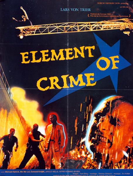 Affiche - ELEMENT OF CRIME - 50x70cm