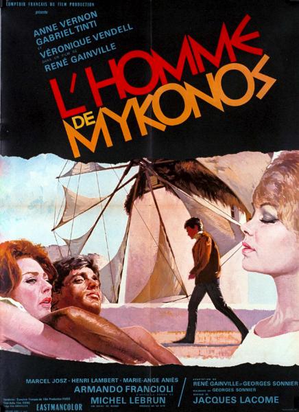 Repro 30x40cm - HOMME DE MYKONOS (l') - Française