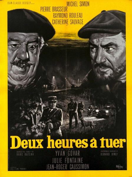 Affiche - DEUX HEURES A TUER - 60x80cm