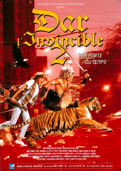 Affiche - DAR L'INVINCIBLE 2 - LA PORTE DU TEMPS - 50x70cm