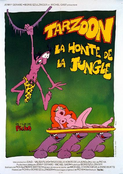 Affiche - TARZOON LA HONTE DE LA JUNGLE - 60x80cm