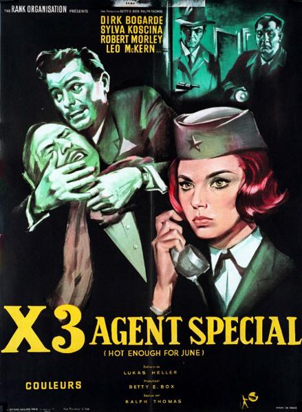 Affiche - X3 AGENT SPECIAL - 60x80cm