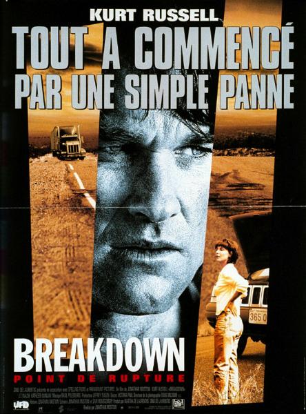 Affiche - BREAKDOWN, POINT DE RUPTURE - 40x55cm