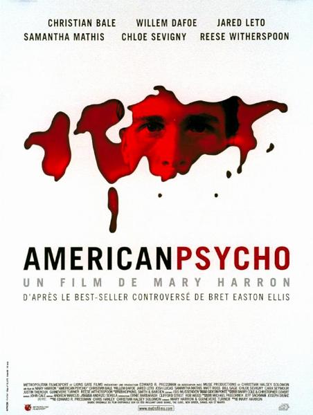 Affiche - AMERICAN PSYCHO - 40x55cm