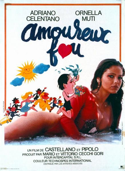 Affiche - AMOUREUX FOU - 40x55cm