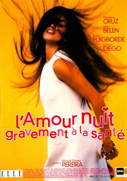 Affiche - AMOUR NUIT GRAVEMENT A LA SANTE (l') - 40x55cm