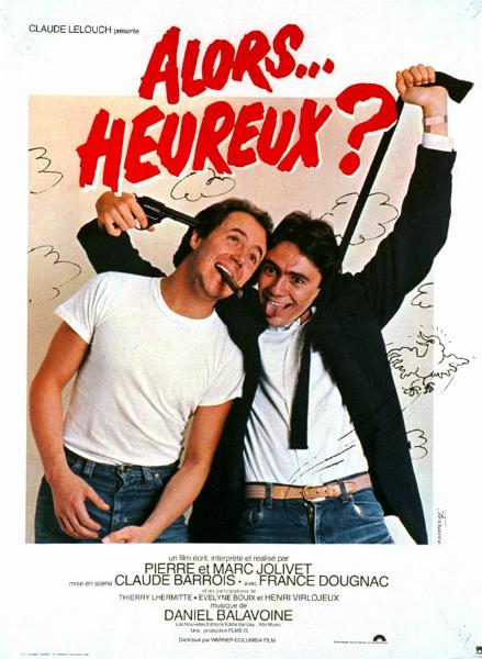 Affiche - ALORS HEUREUX! - 40x55cm