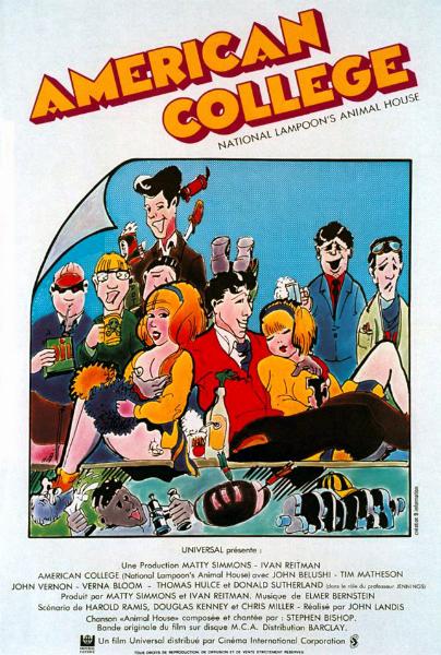 Affiche - AMERICAN COLLEGE - 40x55cm