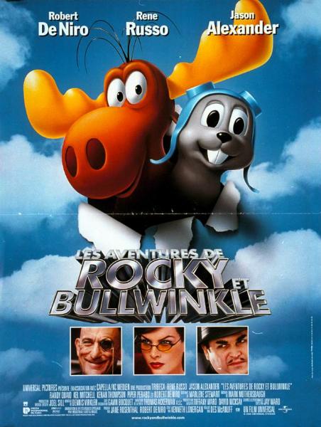 Affiche - AVENTURES DE ROCKY ET BULLWINKLE (les) - 40x55cm