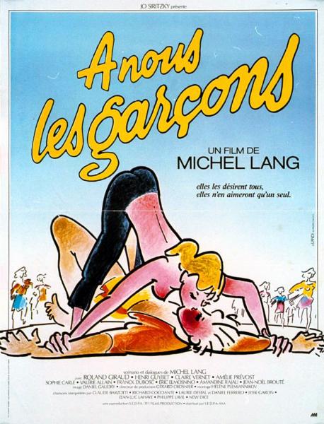 Affiche - A NOUS LES GARCONS - 40x55cm