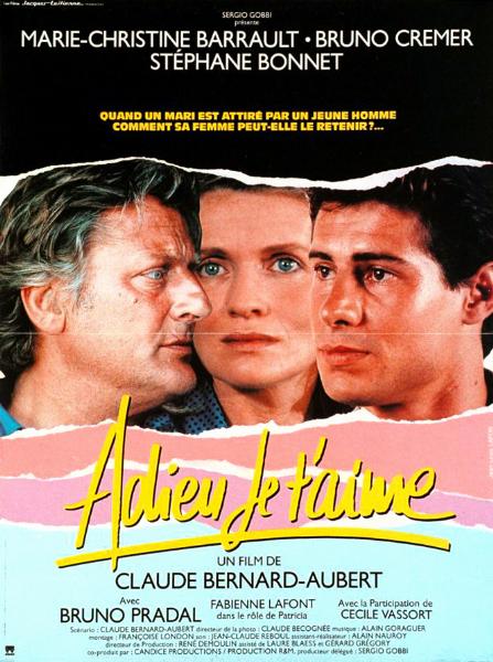 Affiche - ADIEU JE T'AIME - 40x55cm