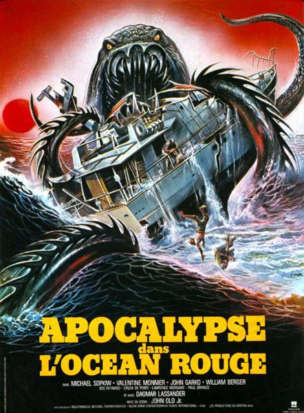 Affiche - APOCALYPSE DANS L'OCEAN ROUGE - 40x55cm