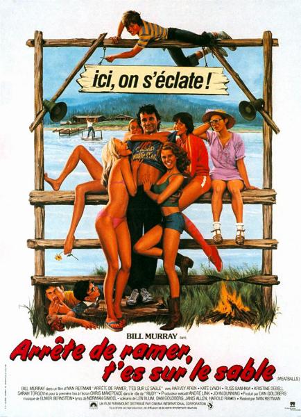Affiche - ARRETE DE RAMER T'ES SUR LE SABLE - 40x55cm