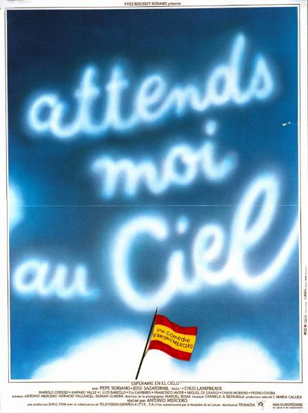 Affiche - ATTENDS MOI AU CIEL - 40x55cm
