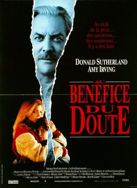 Affiche - AU BENEFICE DU DOUTE - 40x55cm