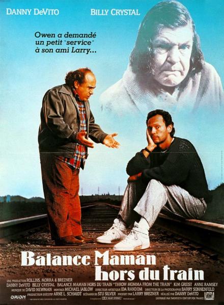 Affiche - BALANCE MAMAN HORS DU TRAIN - 40x55cm