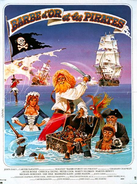 Affiche - BARBE D'OR ET LES PIRATES - 40x55cm