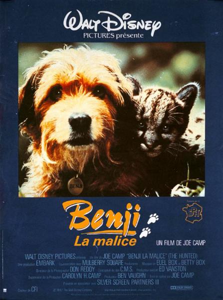 Affiche - BENJI LA MALICE - 40x55cm