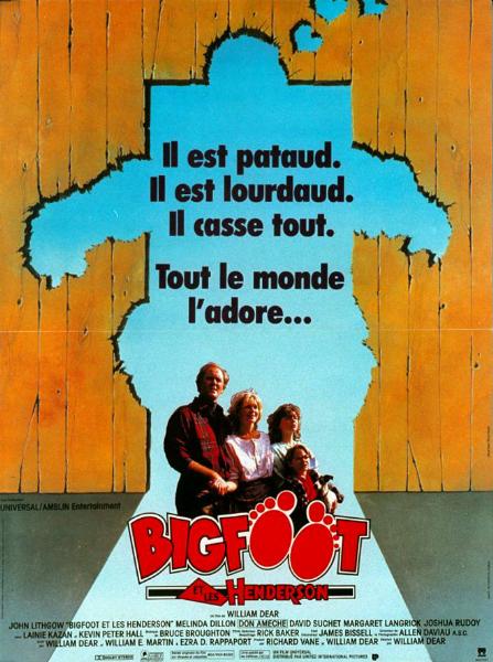 Affiche - BIGFOOT ET LES HENDERSON - 40x55cm