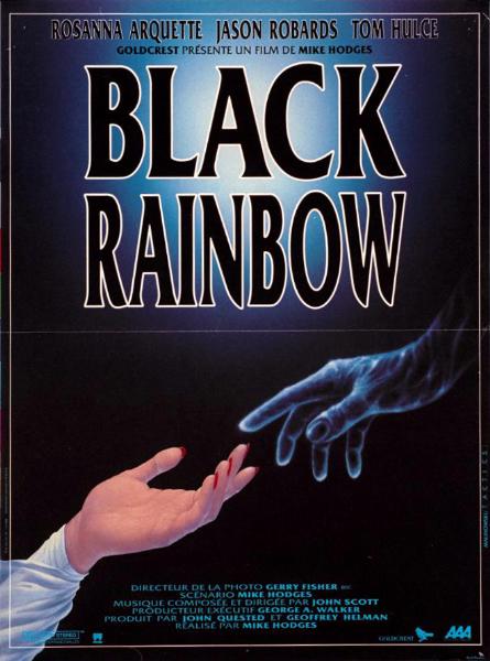 Affiche - BLACK RAINBOW - 40x55cm