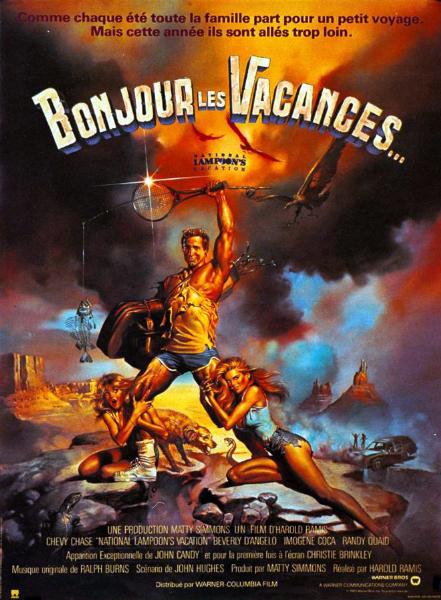 Affiche - BONJOUR LES VACANCES - 40x55cm