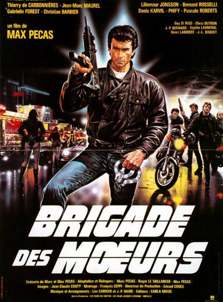 Affiche - BRIGADE DES MOEURS - 40x55cm