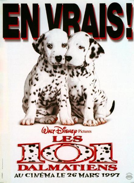 Affiche - 101 DALMATIENS (les) - 40x55cm C
