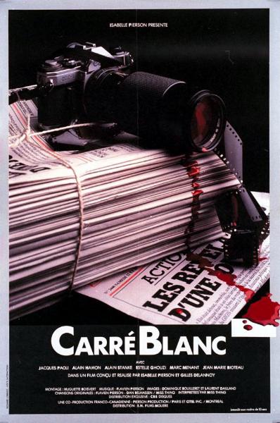 Affiche - CARRE BLANC - 40x55cm