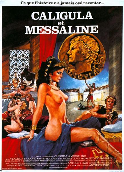 Affiche - CALIGULA ET MESSALINE - 40x55cm