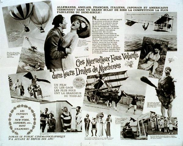 Affiche - CES MERVEILLEUX FOUS VOLANTS - 40x55cm