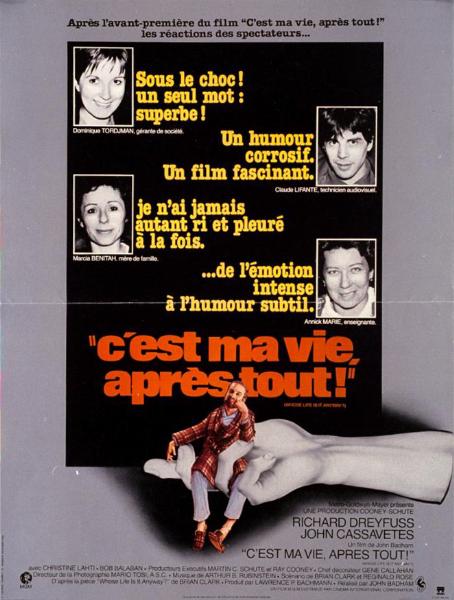 Affiche - C'EST MA VIE APRES TOUT ! - 40x55cm