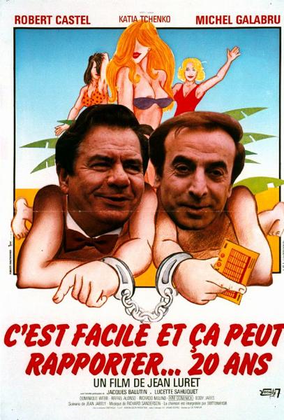 Affiche - C'EST FACILE ET CA PEUT RAPPORTER 20 ANS - 40x55cm