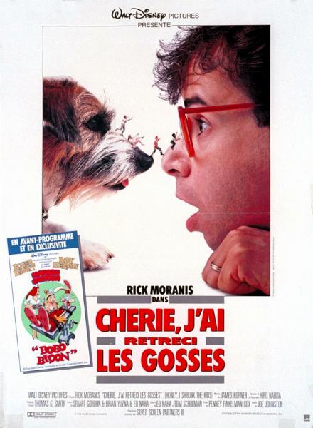 Affiche - CHERIE J'AI RETRECI LES GOSSES - 40x55cm