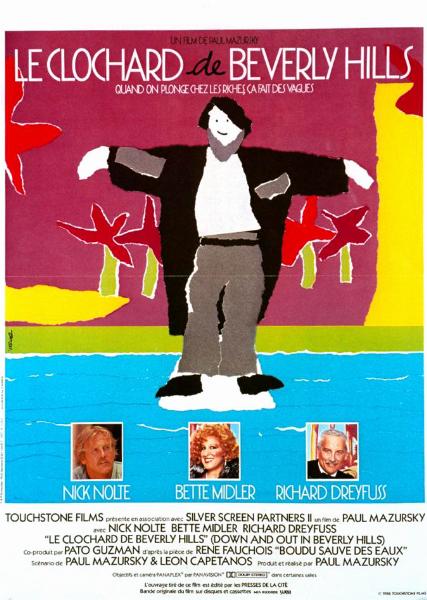 Affiche - CLOCHARD DE BEVERLY HILLS (le) - 40x55cm