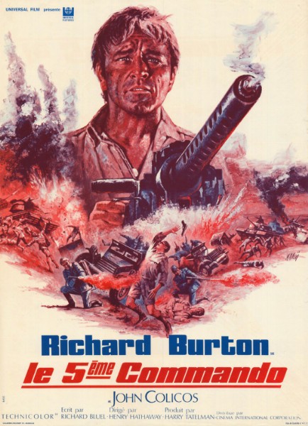 Affiche - CINQUIEME COMMANDO (le) - 40x55cm