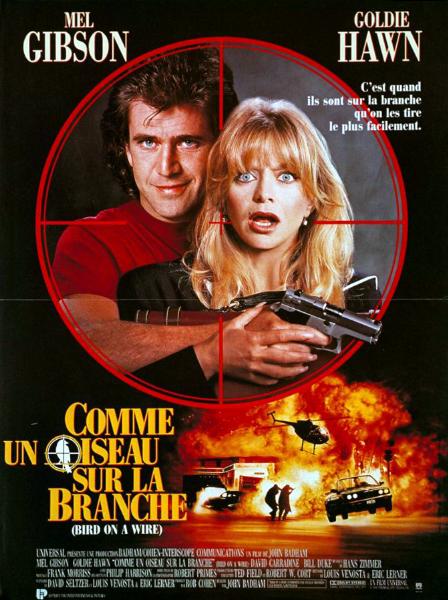 Affiche - COMME UN OISEAU SUR LA BRANCHE - 40x55cm