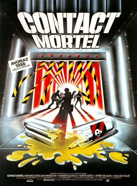 Affiche - CONTACT MORTEL - 40x55cm