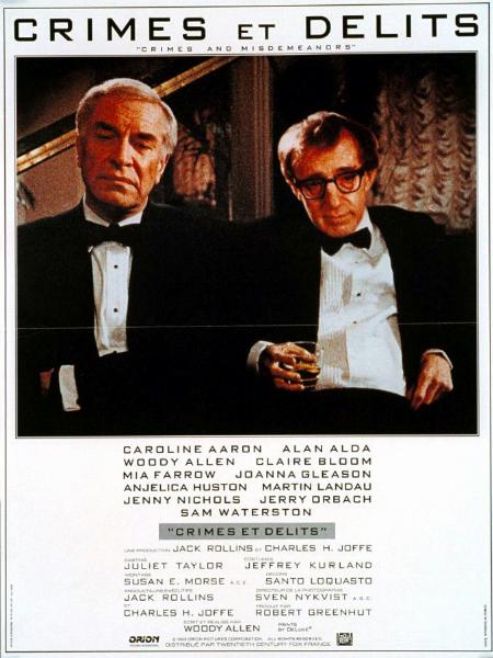 Affiche - CRIMES ET DELITS - 40x55cm