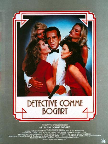 Affiche - DETECTIVE COMME BOGART - 40x55cm