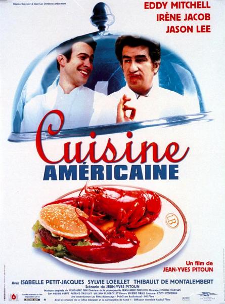 Affiche - CUISINE AMERICAINE - 40x55cm