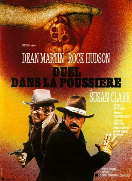 Affiche - DUEL DANS LA POUSSIERE - 40x55cm