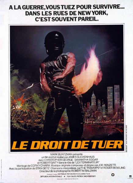 Affiche - DROIT DE TUER (le) - 40x55cm