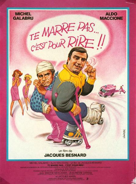 Affiche - TE MARRE PAS... C'EST POUR RIRE ! - 40x55cm