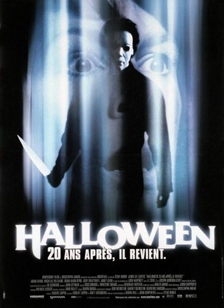 Affiche - HALLOWEEN 20 ANS APRES, IL REVIENT - 40x55cm