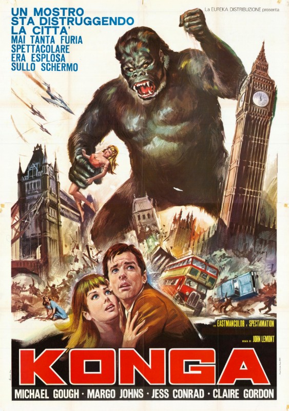 Affiche - KONGA - Ressortie 140x200cm