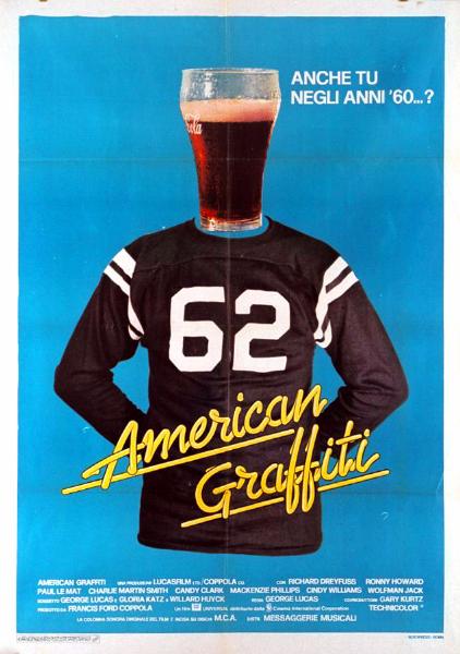Affiche - AMERICAN GRAFFITI - 100x140cm