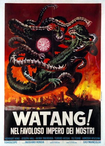 Affiche - GODZILLA CONTRE LA CHOSE - 100x140cm