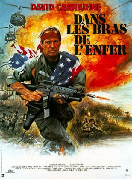 Affiche - DANS LES BRAS DE L'ENFER - 40x55cm