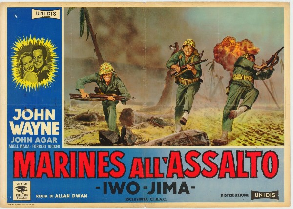 Repro 30x40cm - IWO JIMA - Italienne