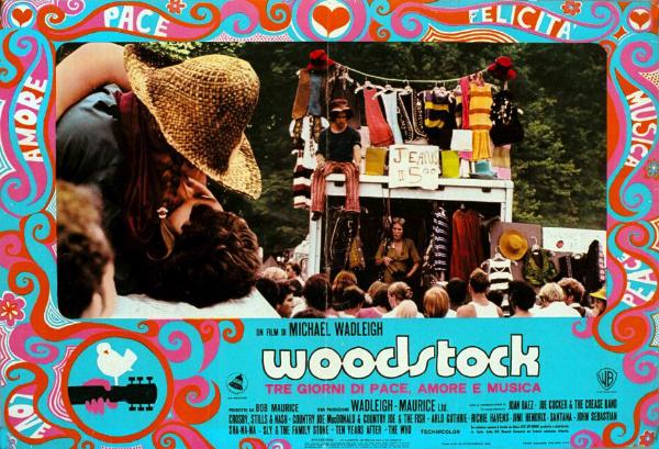 Repro 30x40cm - WOODSTOCK - Italienne